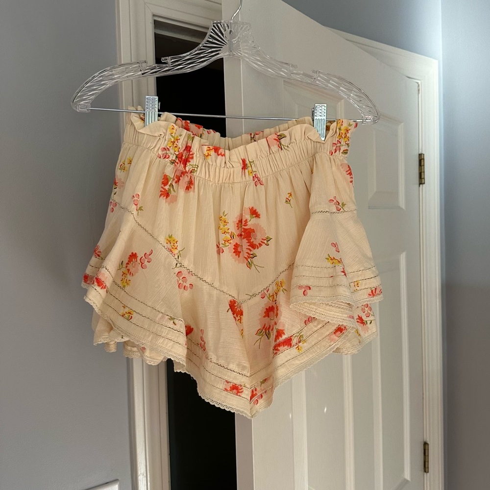 Aerie floral flowy skort